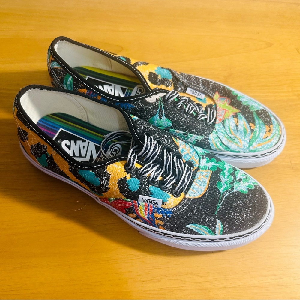 Vans Multicolor Floral Sneakers